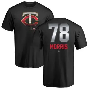 Men's Andrew Morris Minnesota Twins Midnight Mascot T-Shirt - Black