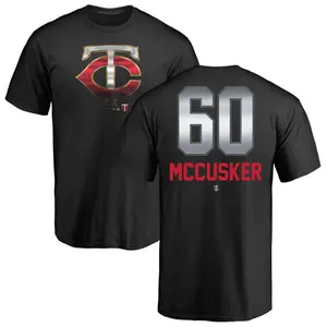 Men's Carson McCusker Minnesota Twins Midnight Mascot T-Shirt - Black