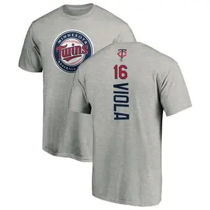 Men's Frank Viola Minnesota Twins Backer T-Shirt - Ash