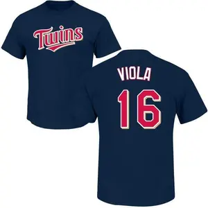 Men's Frank Viola Minnesota Twins Roster Name & Number T-Shirt - Navy
