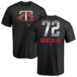 Men's Gabriel Gonzalez Minnesota Twins Midnight Mascot T-Shirt - Black