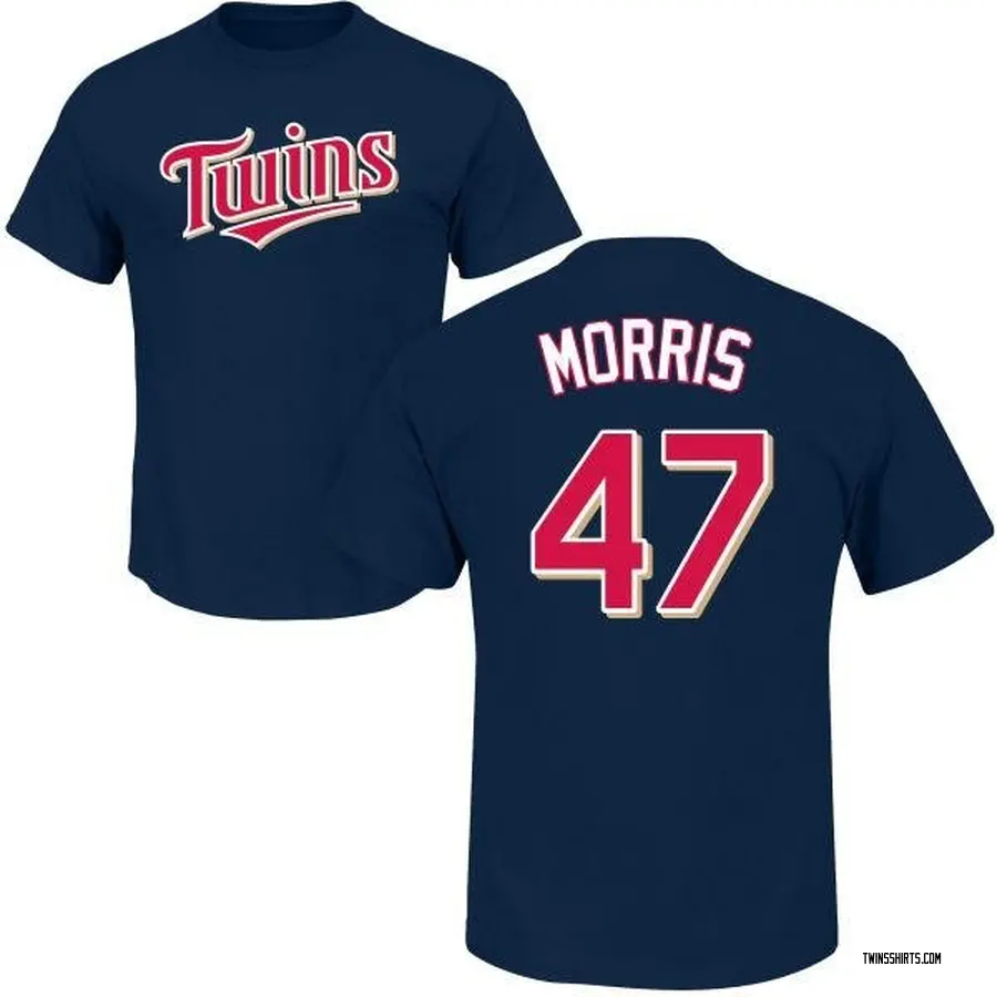Men's Jack Morris Minnesota Twins Roster Name & Number T-Shirt - Navy