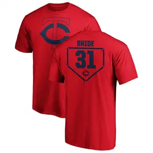 Men's Jonah Bride Minnesota Twins RBI T-Shirt - Red