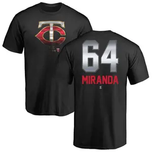 Men's Jose Miranda Minnesota Twins Midnight Mascot T-Shirt - Black