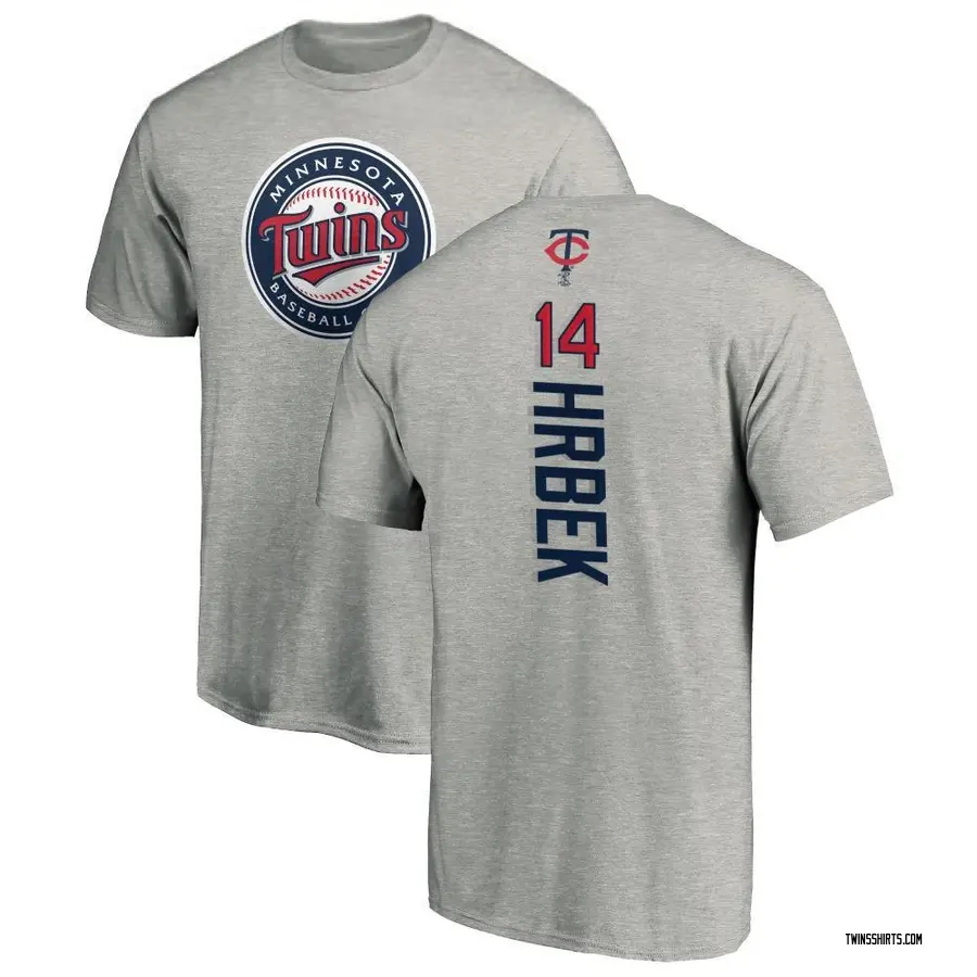 Men's Kent Hrbek Minnesota Twins Backer T-Shirt - Ash