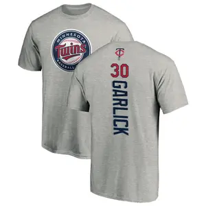 Men's Kyle Garlick Minnesota Twins Backer T-Shirt - Ash