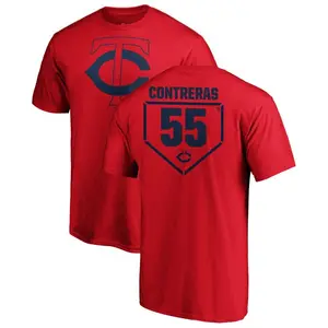 Men's Mark Contreras Minnesota Twins RBI T-Shirt - Red