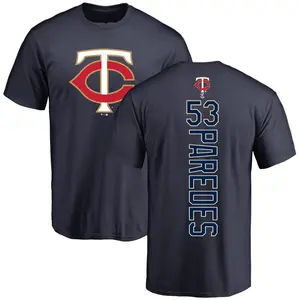 Men's Michael Paredes Minnesota Twins Backer T-Shirt - Navy