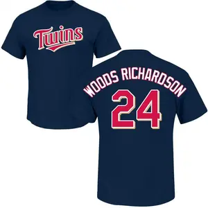 Men's Simeon Woods Richardson Minnesota Twins Roster Name & Number T-Shirt - Navy