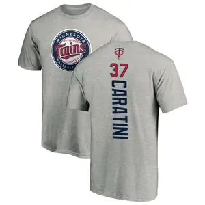 Men's Victor Caratini Minnesota Twins Backer T-Shirt - Ash