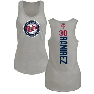 Women's Erasmo Ramirez Minnesota Twins Backer Tri-Blend Tank Top - Ash