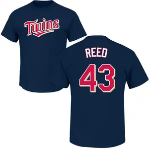 Youth Addison Reed Minnesota Twins Roster Name & Number T-Shirt - Navy