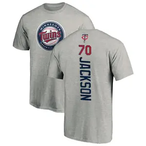Youth Alex Jackson Minnesota Twins Backer T-Shirt - Ash