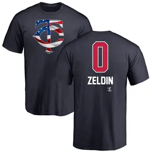 Youth Brian Zeldin Minnesota Twins Name and Number Banner Wave T-Shirt - Navy