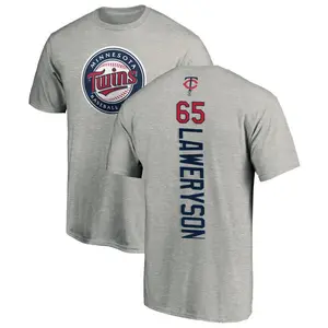 Youth Cody Laweryson Minnesota Twins Backer T-Shirt - Ash