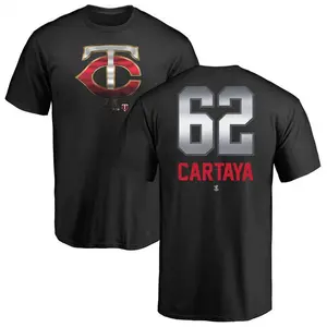 Youth Diego Cartaya Minnesota Twins Midnight Mascot T-Shirt - Black