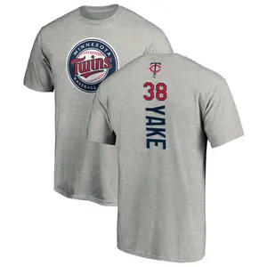 Youth Ernie Yake Minnesota Twins Backer T-Shirt - Ash