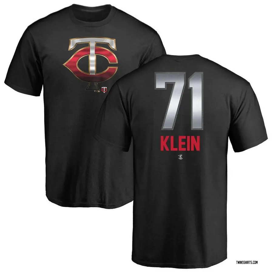 Youth John Klein Minnesota Twins Midnight Mascot T-Shirt - Black