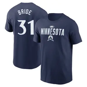 Youth Jonah Bride Minnesota Twins Navy 2024 City Connect Graphic Name & Number T-Shirt