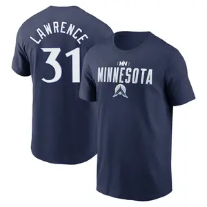 Youth Justin Lawrence Minnesota Twins Navy 2024 City Connect Graphic Name & Number T-Shirt