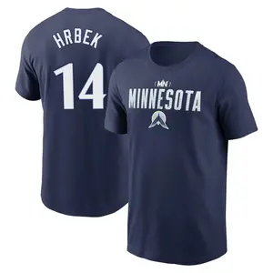Youth Kent Hrbek Minnesota Twins Navy 2024 City Connect Graphic Name & Number T-Shirt
