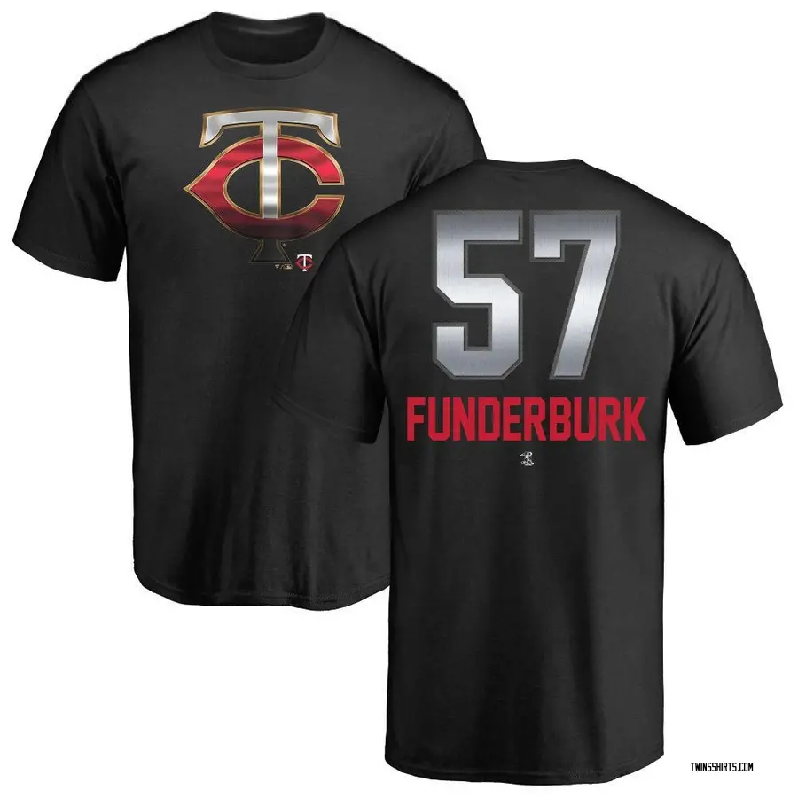 Youth Kody Funderburk Minnesota Twins Midnight Mascot T-Shirt - Black