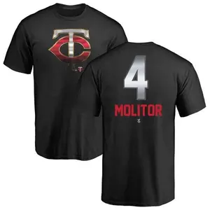 Youth Paul Molitor Minnesota Twins Midnight Mascot T-Shirt - Black