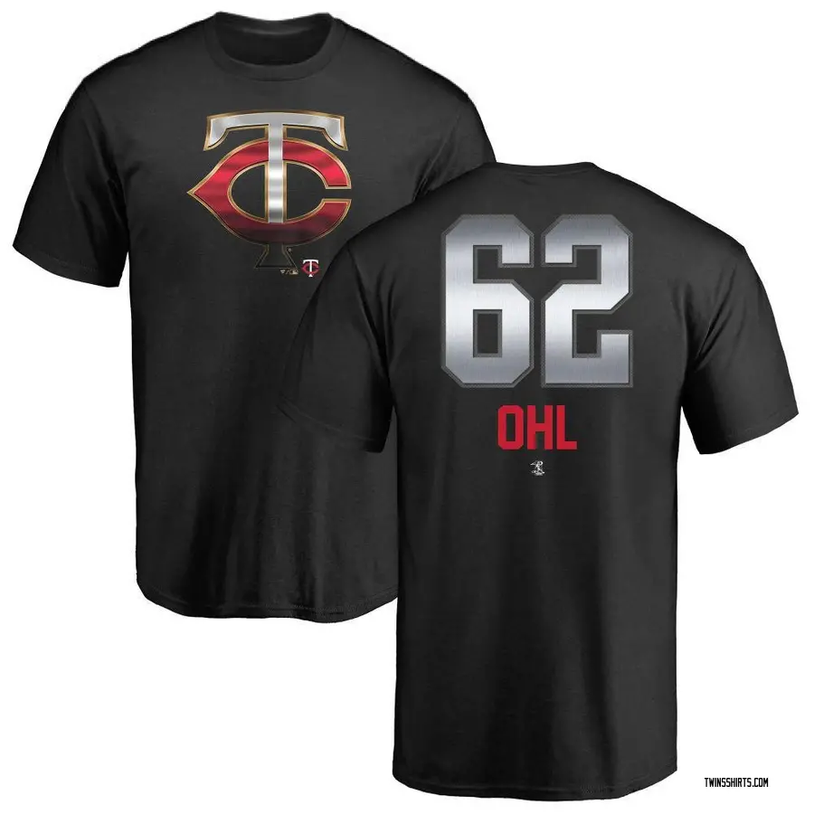 Youth Pierson Ohl Minnesota Twins Midnight Mascot T-Shirt - Black