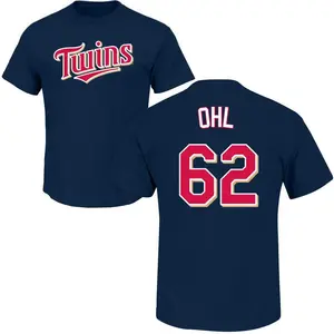 Youth Pierson Ohl Minnesota Twins Roster Name & Number T-Shirt - Navy