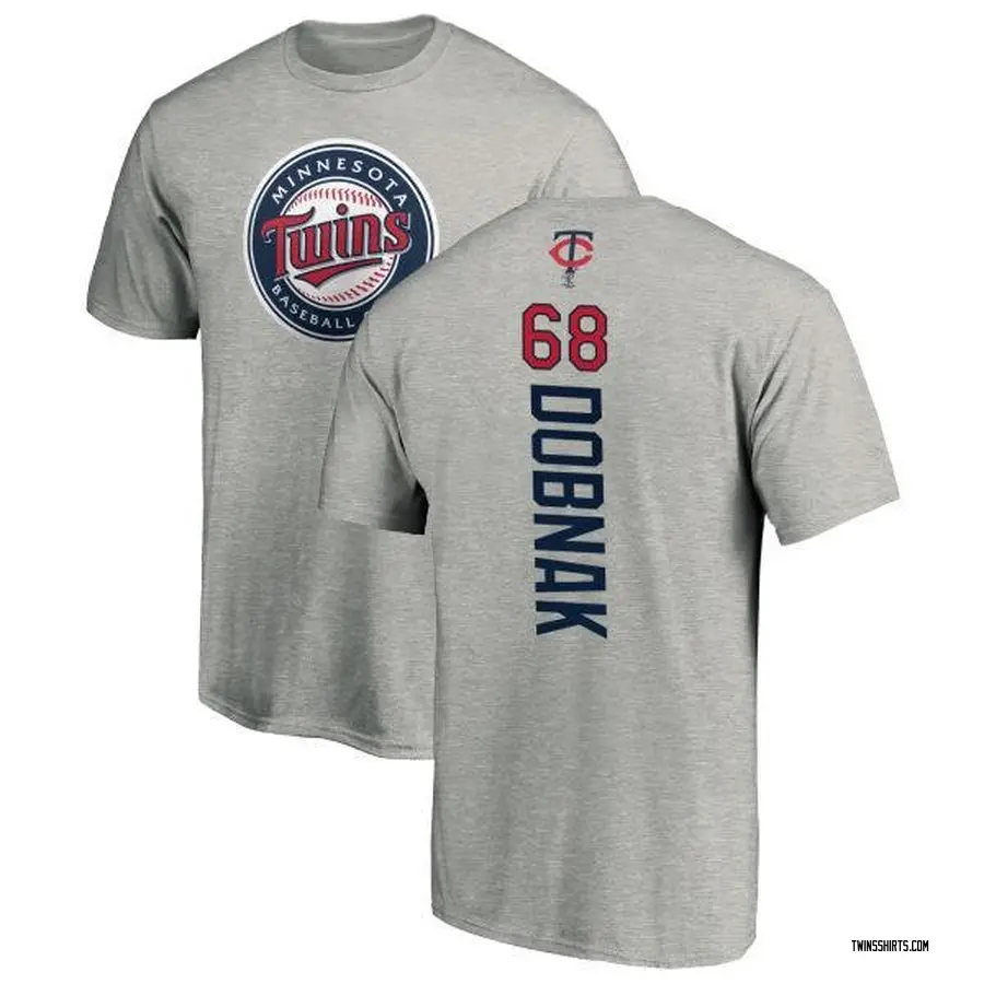 Youth Randy Dobnak Minnesota Twins Backer T-Shirt - Ash