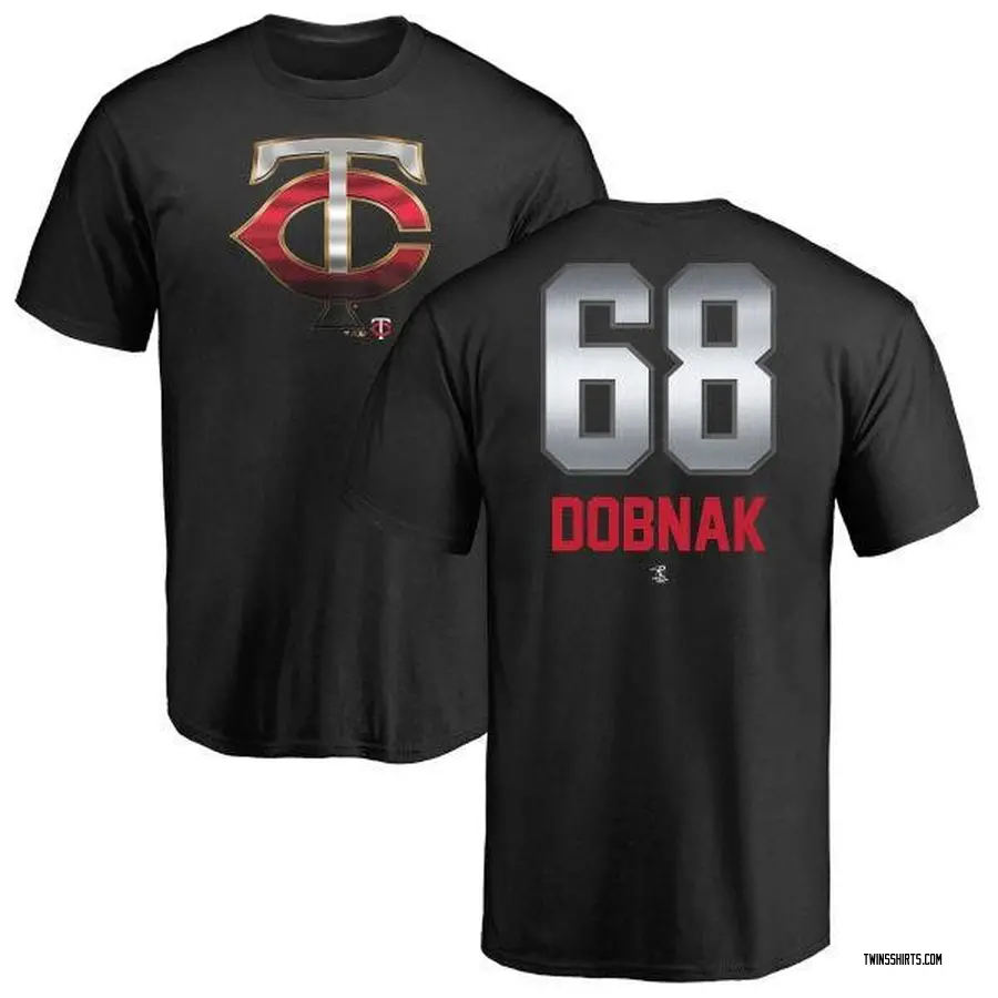 Youth Randy Dobnak Minnesota Twins Midnight Mascot T-Shirt - Black