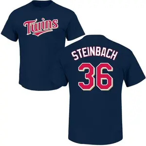 Youth Terry Steinbach Minnesota Twins Roster Name & Number T-Shirt - Navy