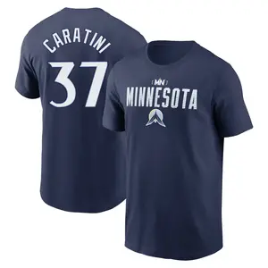 Youth Victor Caratini Minnesota Twins Navy 2024 City Connect Graphic Name & Number T-Shirt